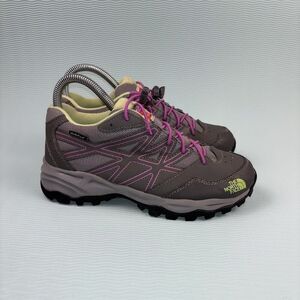 The North Face Hedgehog Hiker Sneakers Outdoor Shoes Kids Size 4.5 Grey